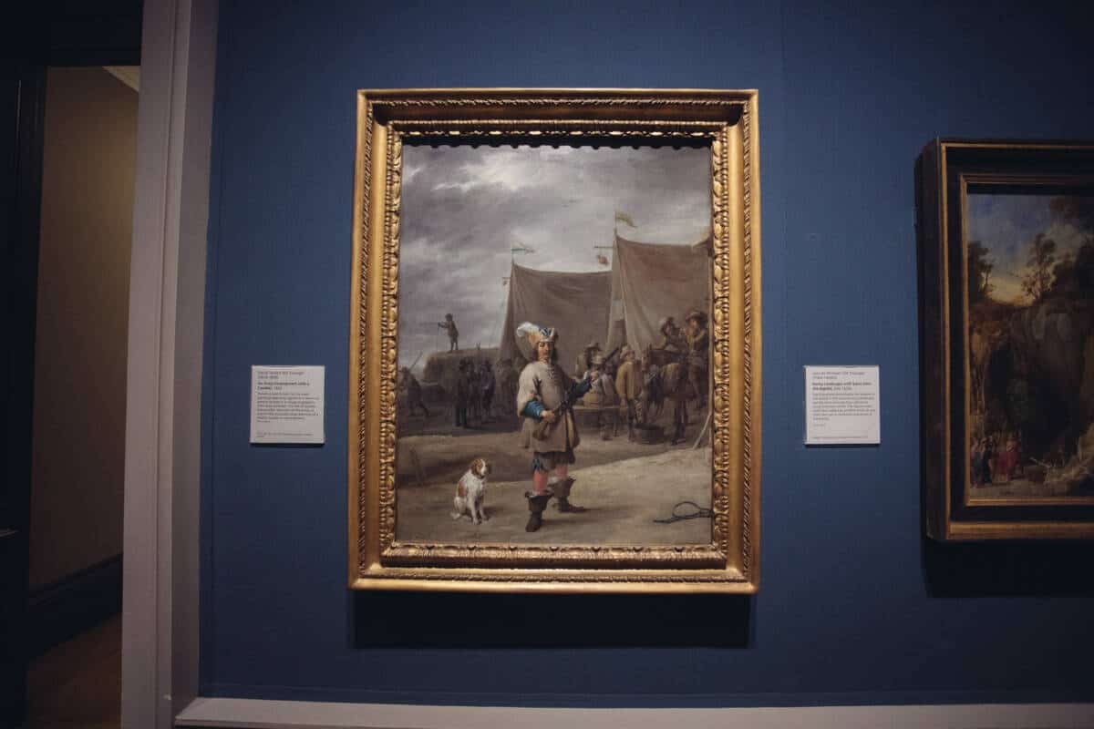 dogs in paintings national gallery london