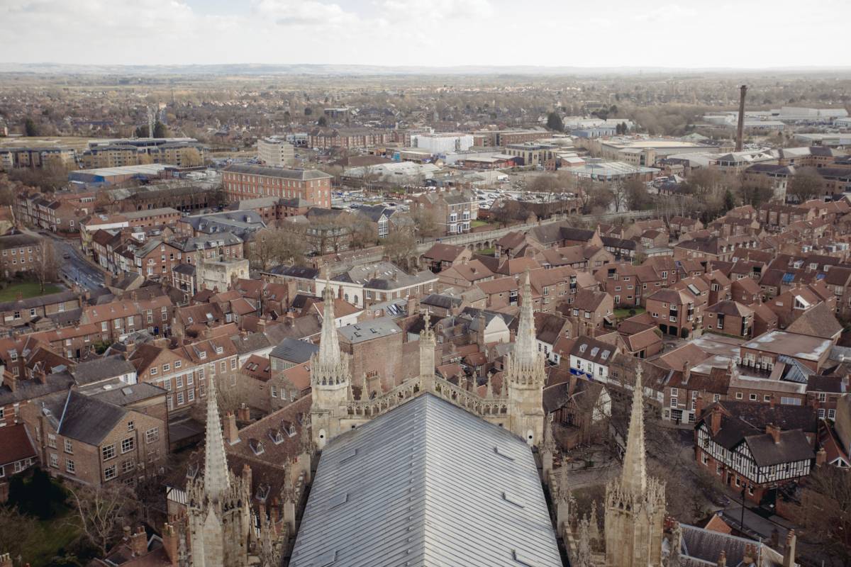York Minster Tower View